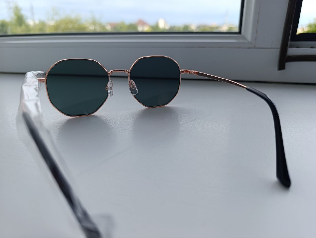 Ochelari de soare Rose Gold (lentile Germane Carl Zeiss Green) foto 2