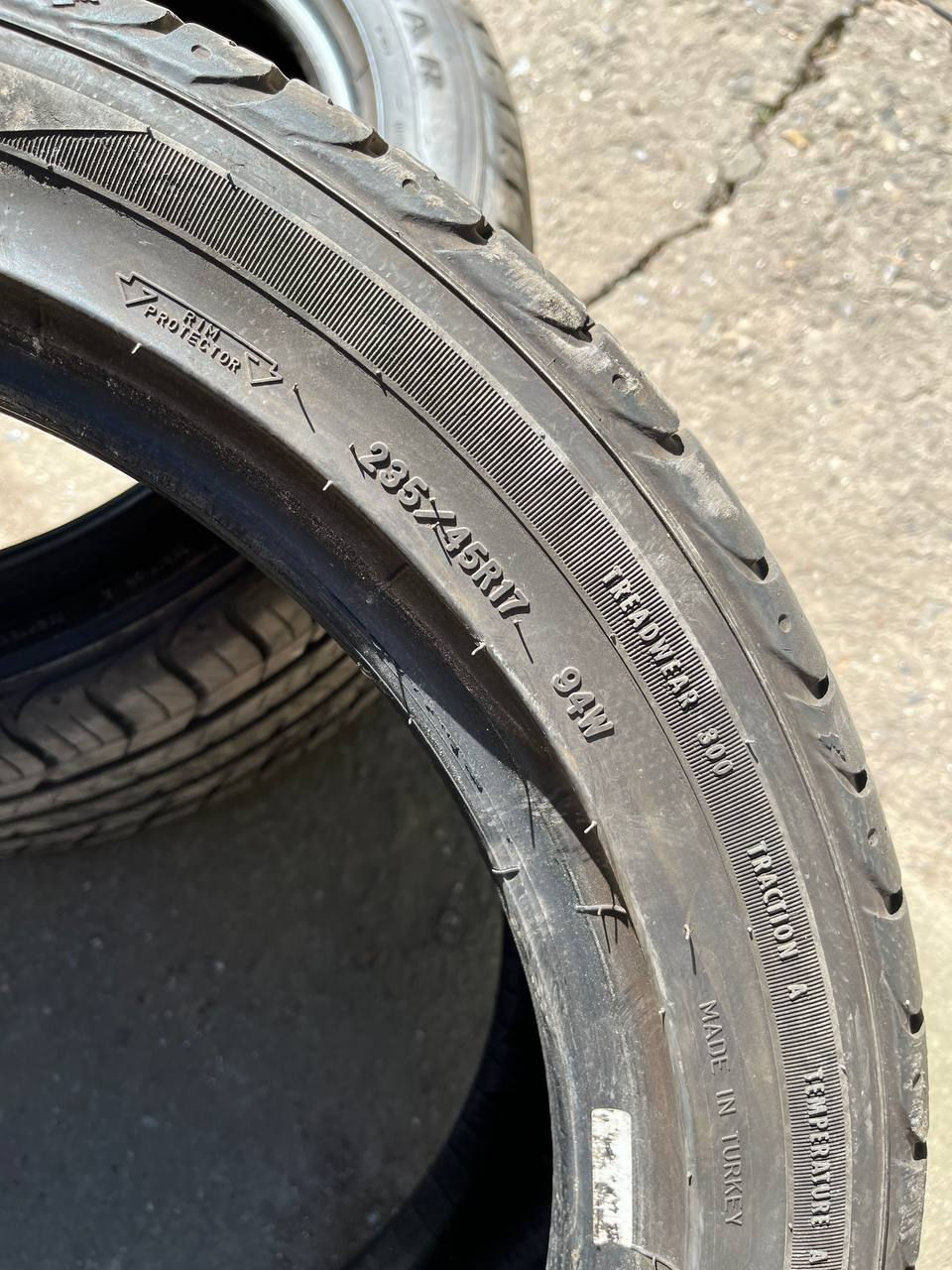 2 anvelope 235/45/R17 Goodyear Eagle sport
