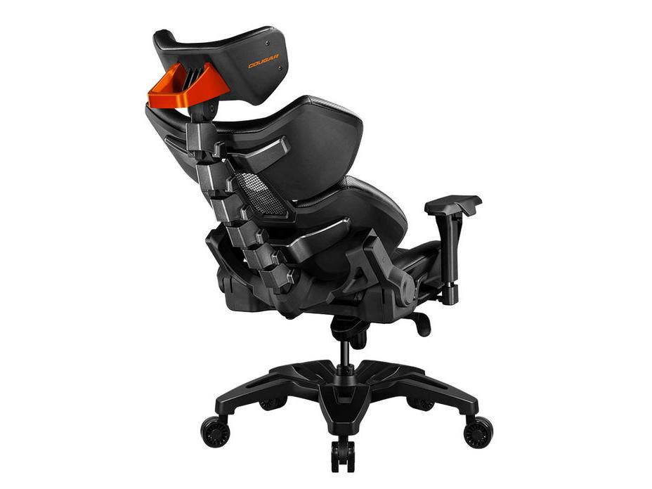 Gaming Chair Cougar Terminator Black, User Max Load Up To 135Kg / Height 160-195Cm foto 4