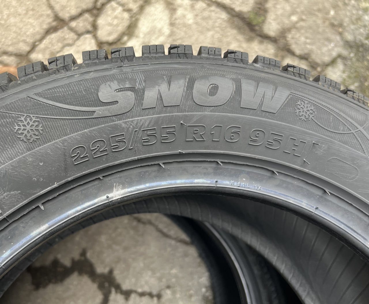 2 шины/ 2 anvelope 225/55 R16 Riken Snow (Michelin Group)/ Доставка, livrare toata Moldova foto 8