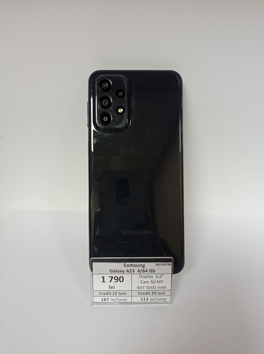 Samsung Galaxy A23   4/64 Gb 1790 lei  фото 0