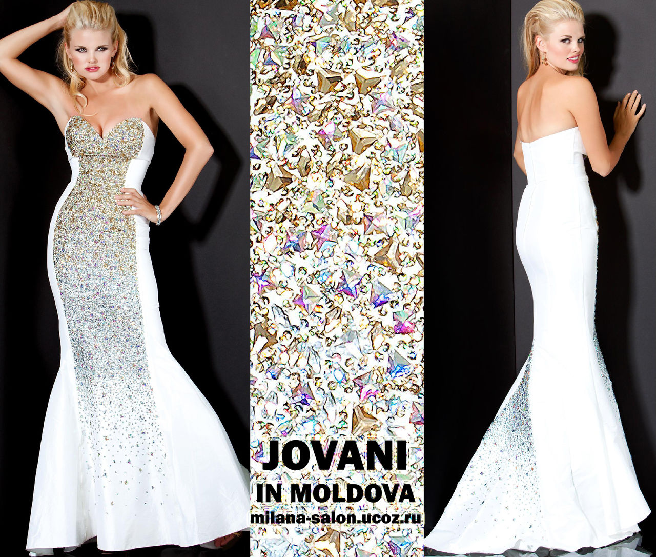 Вечернее, свадебное платье Jovani (USA) . Распродажа ! Супер цена ! foto 2