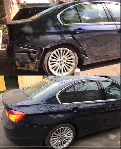 Полный окрас автомобиля