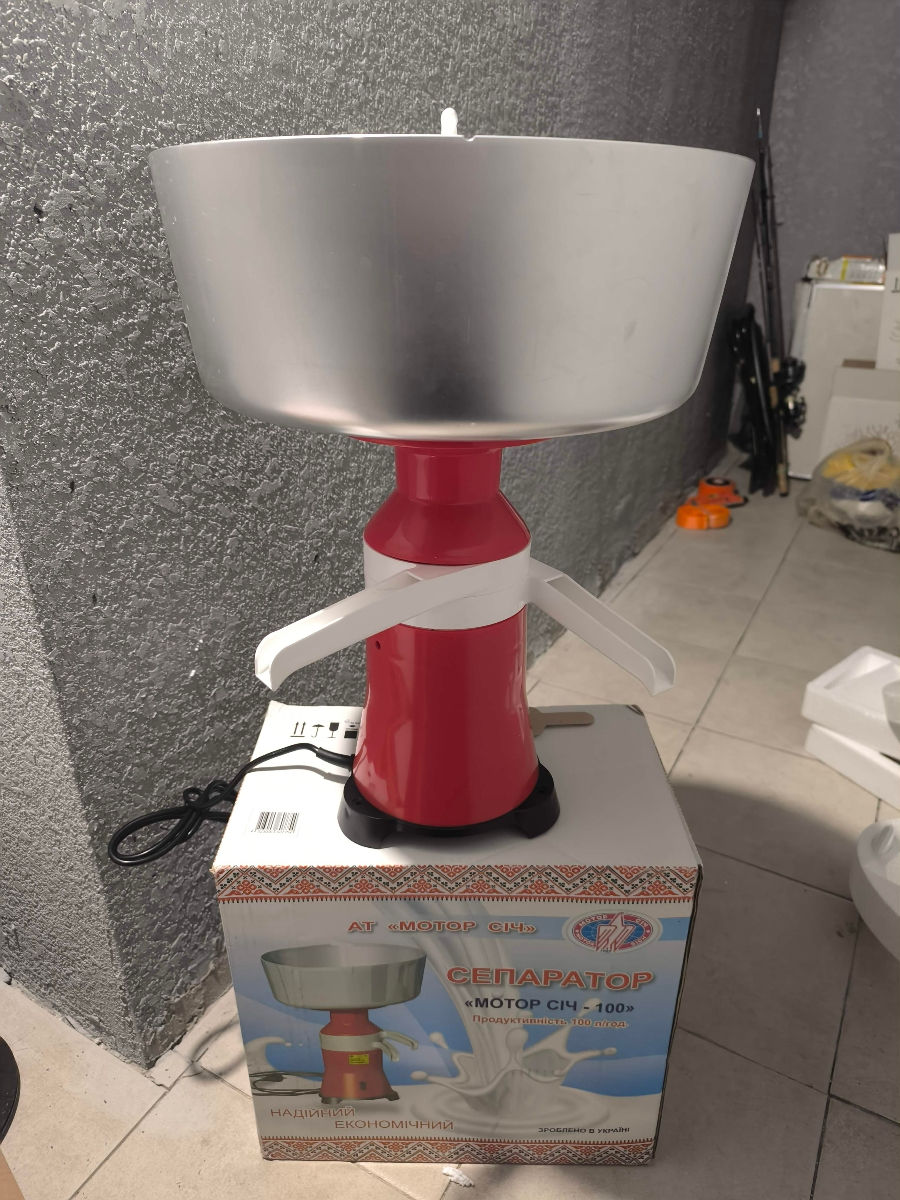 Separator.Сепаратор для молока Мотор Сич 100 -2 годa гарантия foto 0
