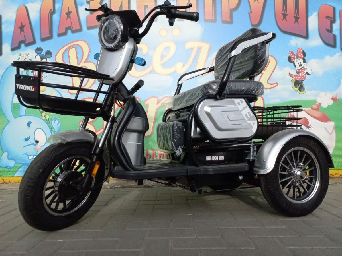 E-scooter трехколесный tronix4. гарантия. бесплатная доставка. foto 3