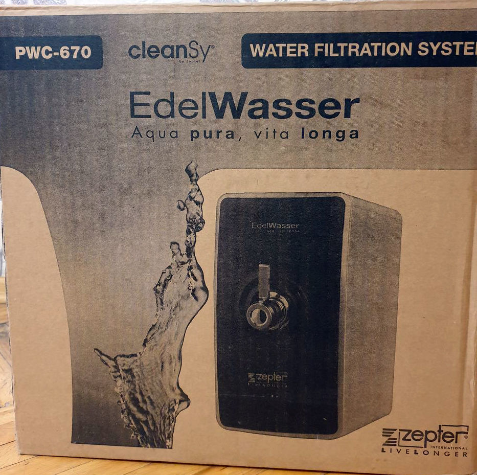 Срочно! Система (фильтр) очистки воды Zepter Edel Wasser. Новый!