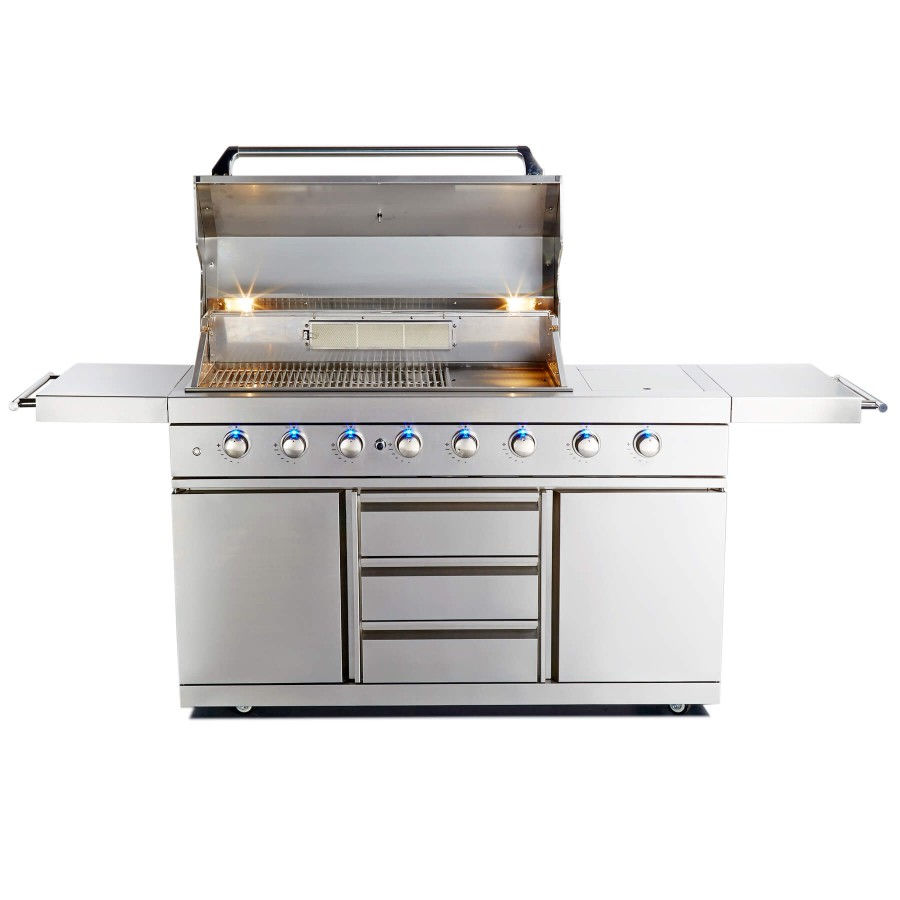 Gratar profesional din otel inoxidabil top-line - all'grill ultra газовый гриль foto 0