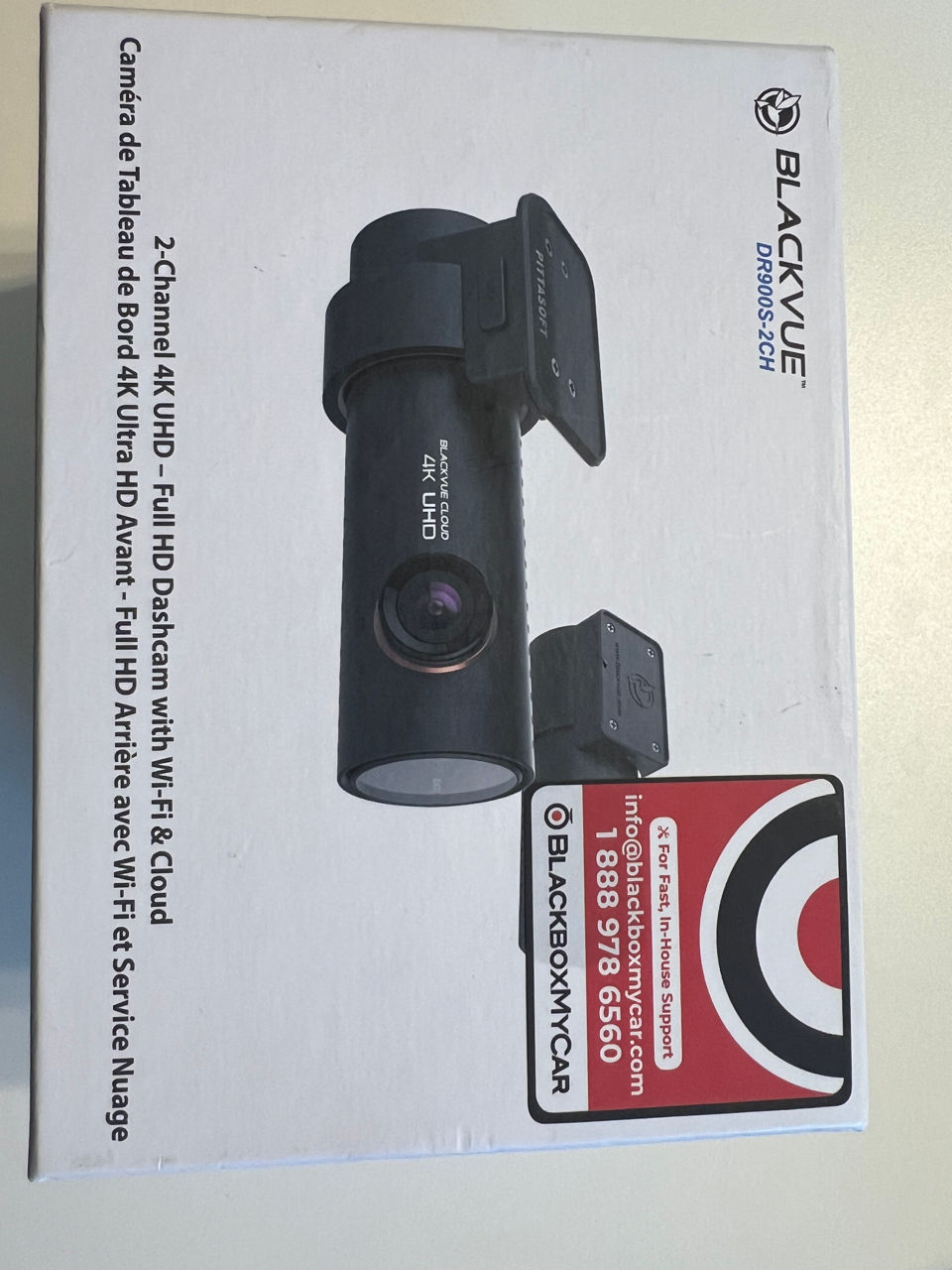 Blackvue DR900S 2CH Micro SD Card WiFi GPS 4K foto 0