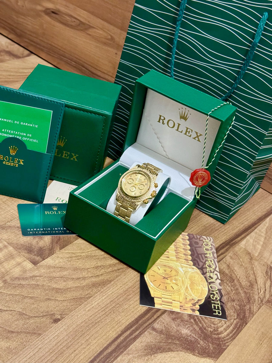 Rolex Daytona Ceas de aur 585 foto 8