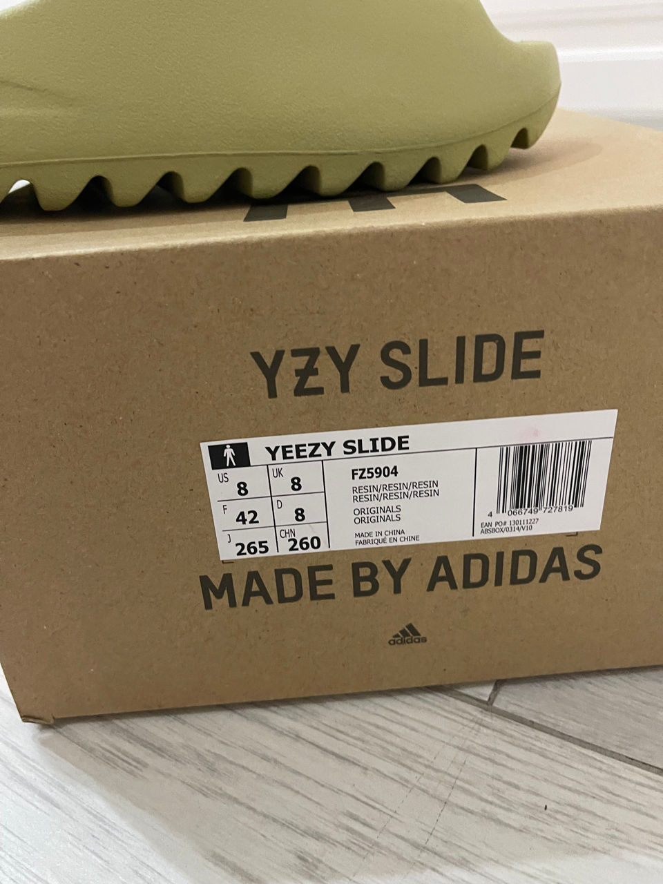 Adidas Yeezy slide original фото 3