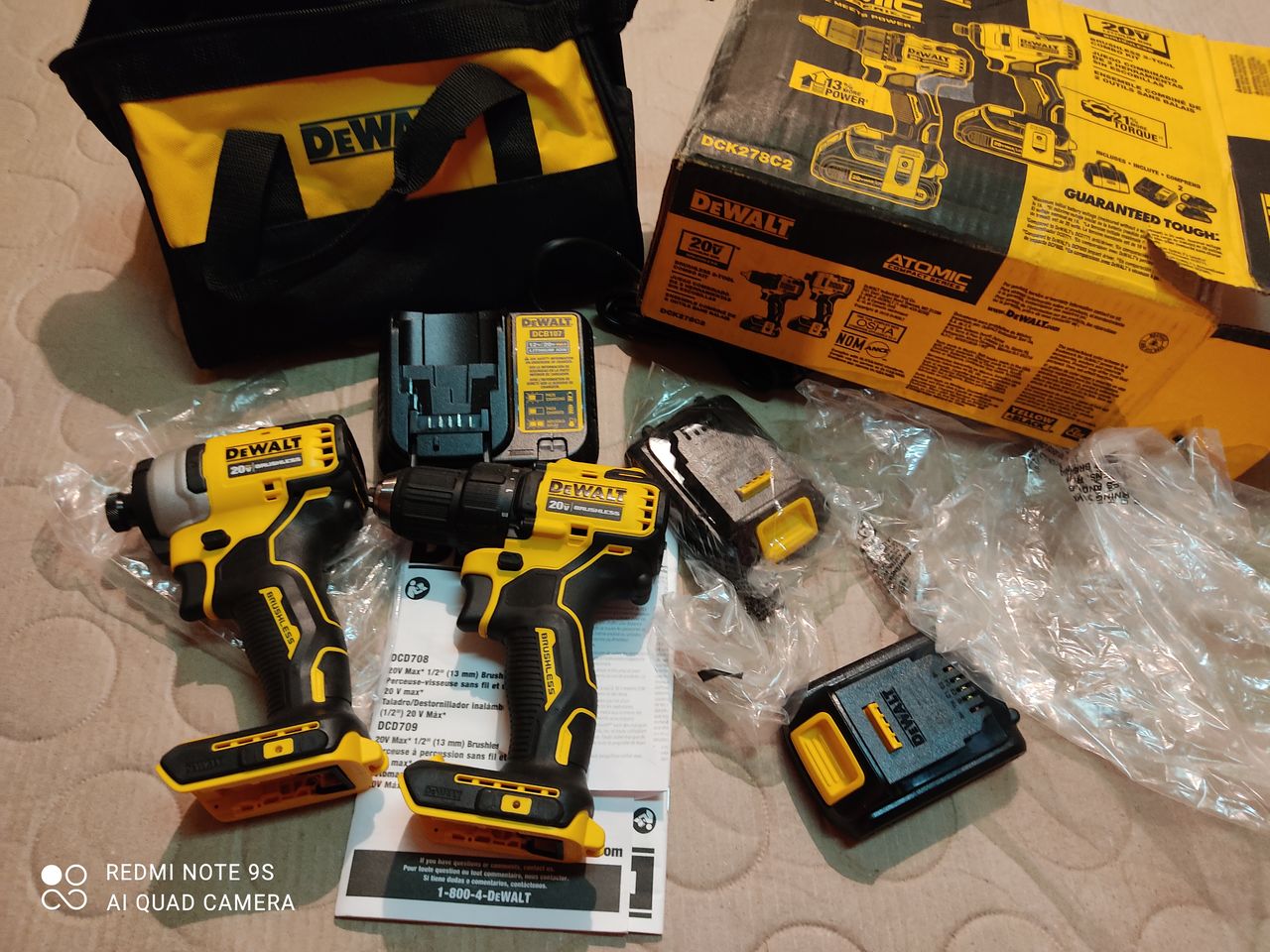 Dewalt DCD 708 și DCF 809
