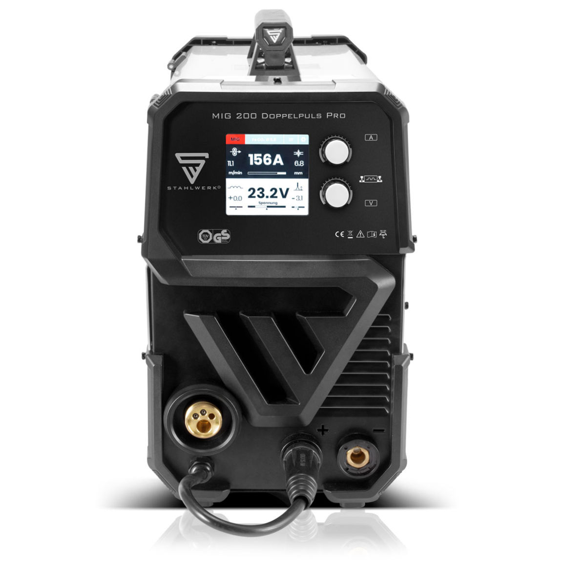 Полуавтомат Stahlwerk MIG MAG 200 Double Pulse Pro foto 2
