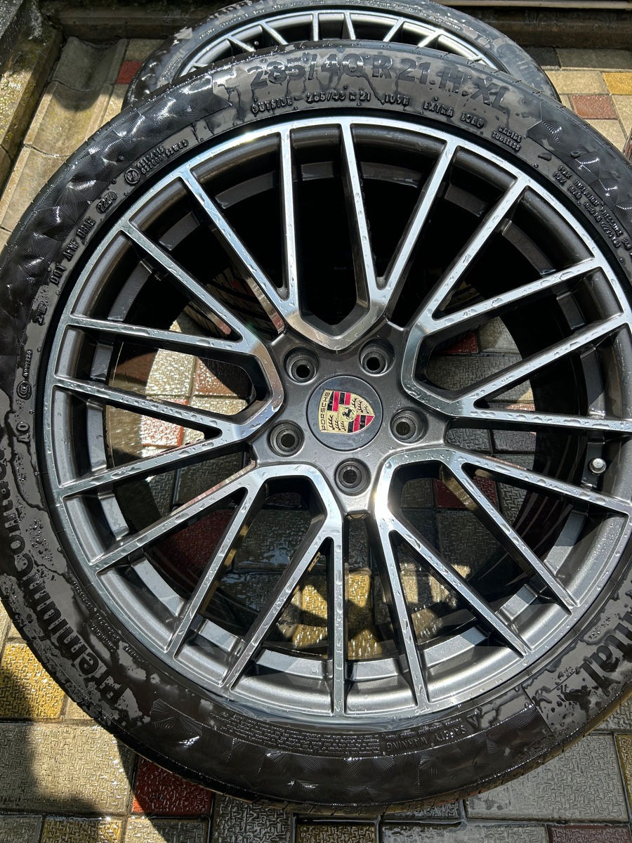 Vând Jante la 21 pentru porsche cayenne cine doreste se vând si aparte  foto 0