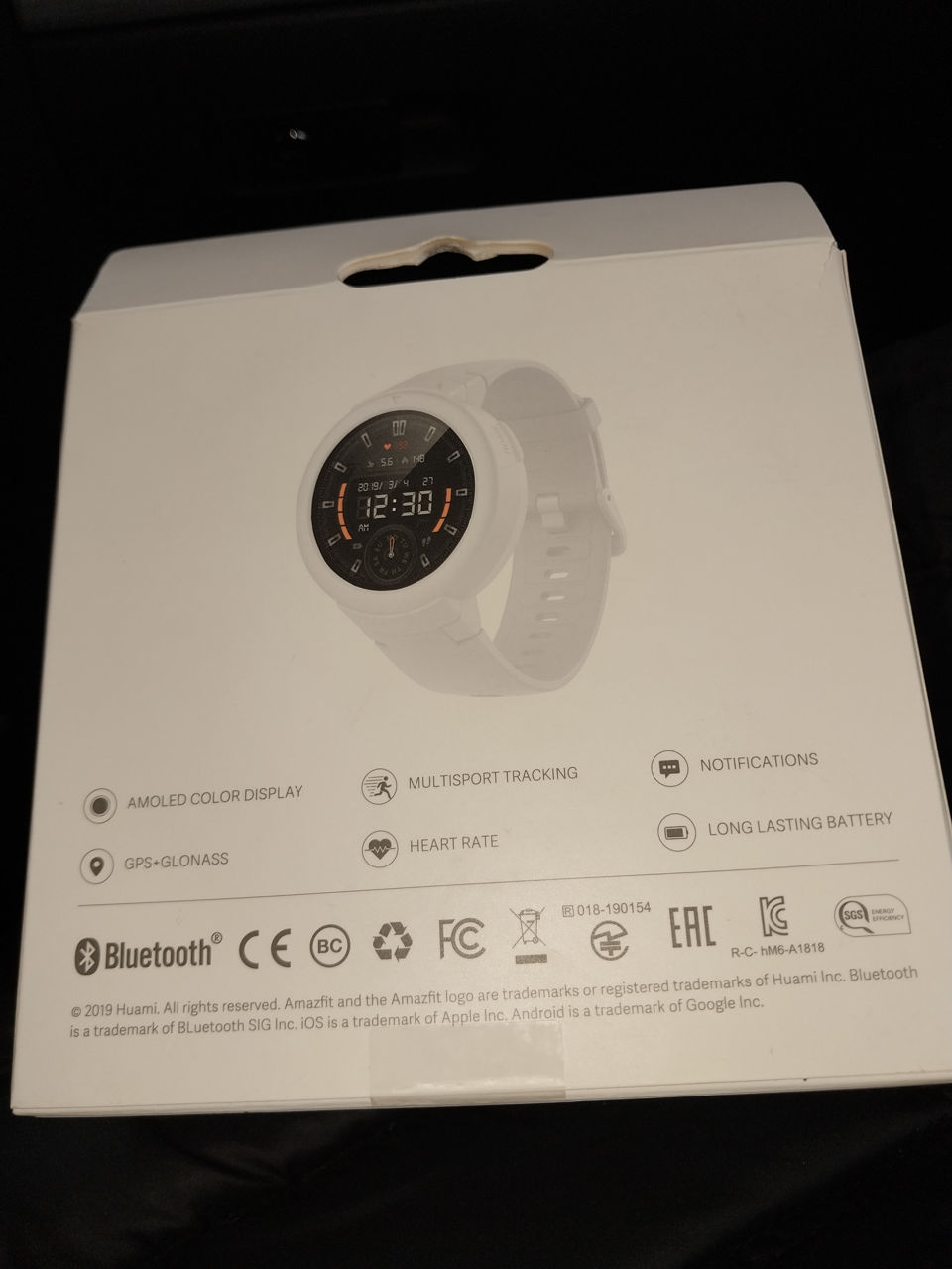 amazfit verge lite white