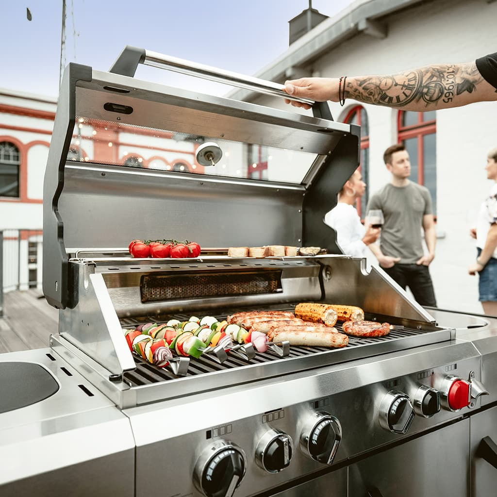 Gratare pe gaz Enders Kansas II Pro 4 SIK Profi Turbo Bucatarie foto 5