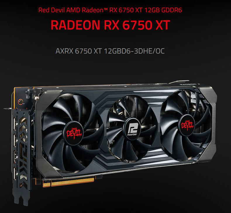 Новый Radeon RX 6750XT 12GB