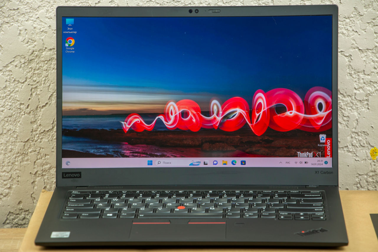 Lenovo X1 Carbon 7Th Gen/ Core I5 10210U/ 16Gb Ram/ 500Gb SSD/ 14" FHD IPS foto 0