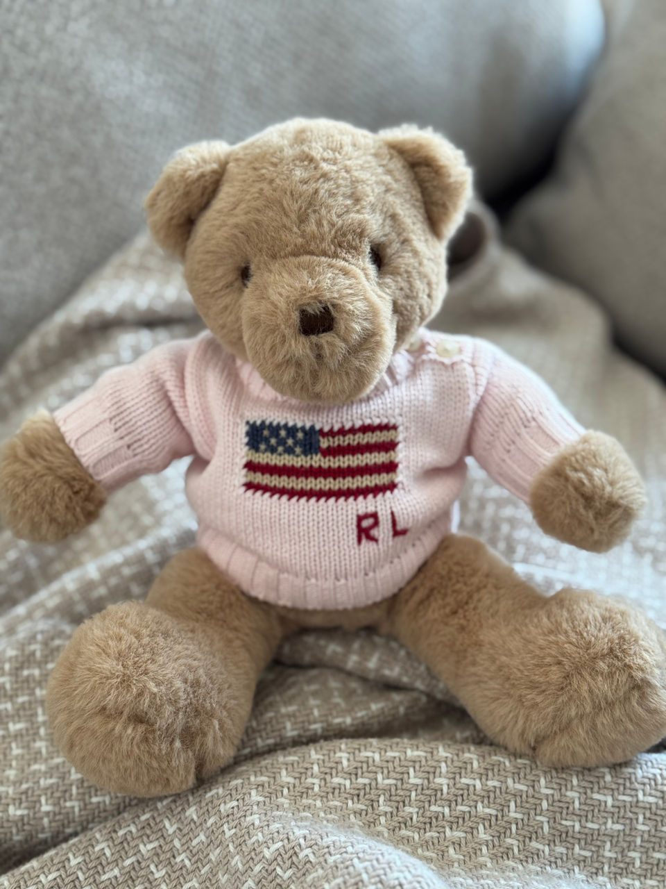 Продам нового мишку Teddy от Ralph Lauren . 100 % оригинал фото 0