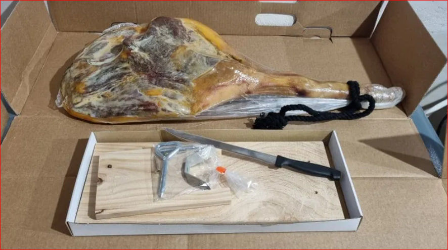 Jamon serrano reserva (hamon, jambon), de 6.5 kg, maturat12 luni foto 4