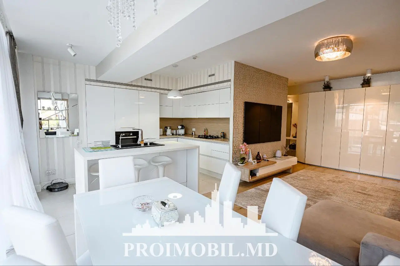 Apartament cu 3 camere, 118 m², Centru, Chișinău foto 3