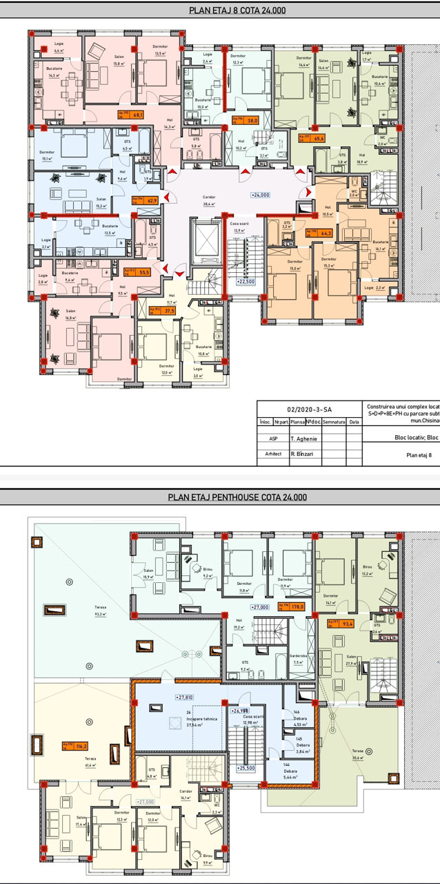 Apartament cu 3 camere, 134 m², Durlești, Chișinău foto 2