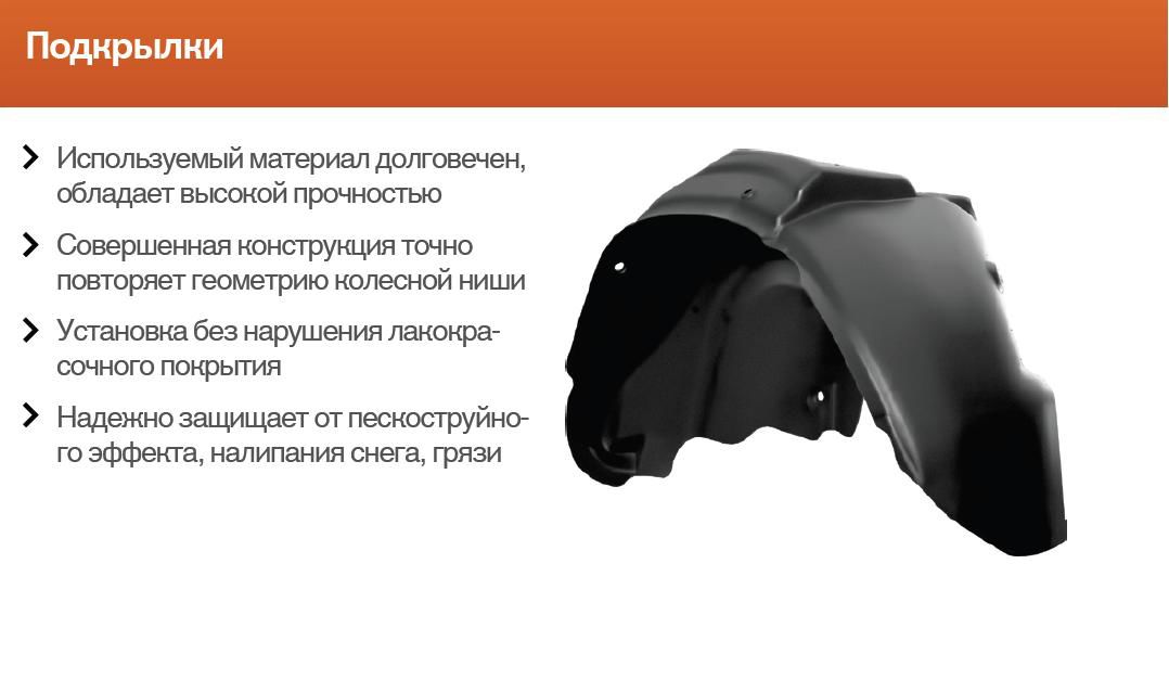 Защита колесных арок (подкрылки) carenaje pentru roată. Novline. foto 9