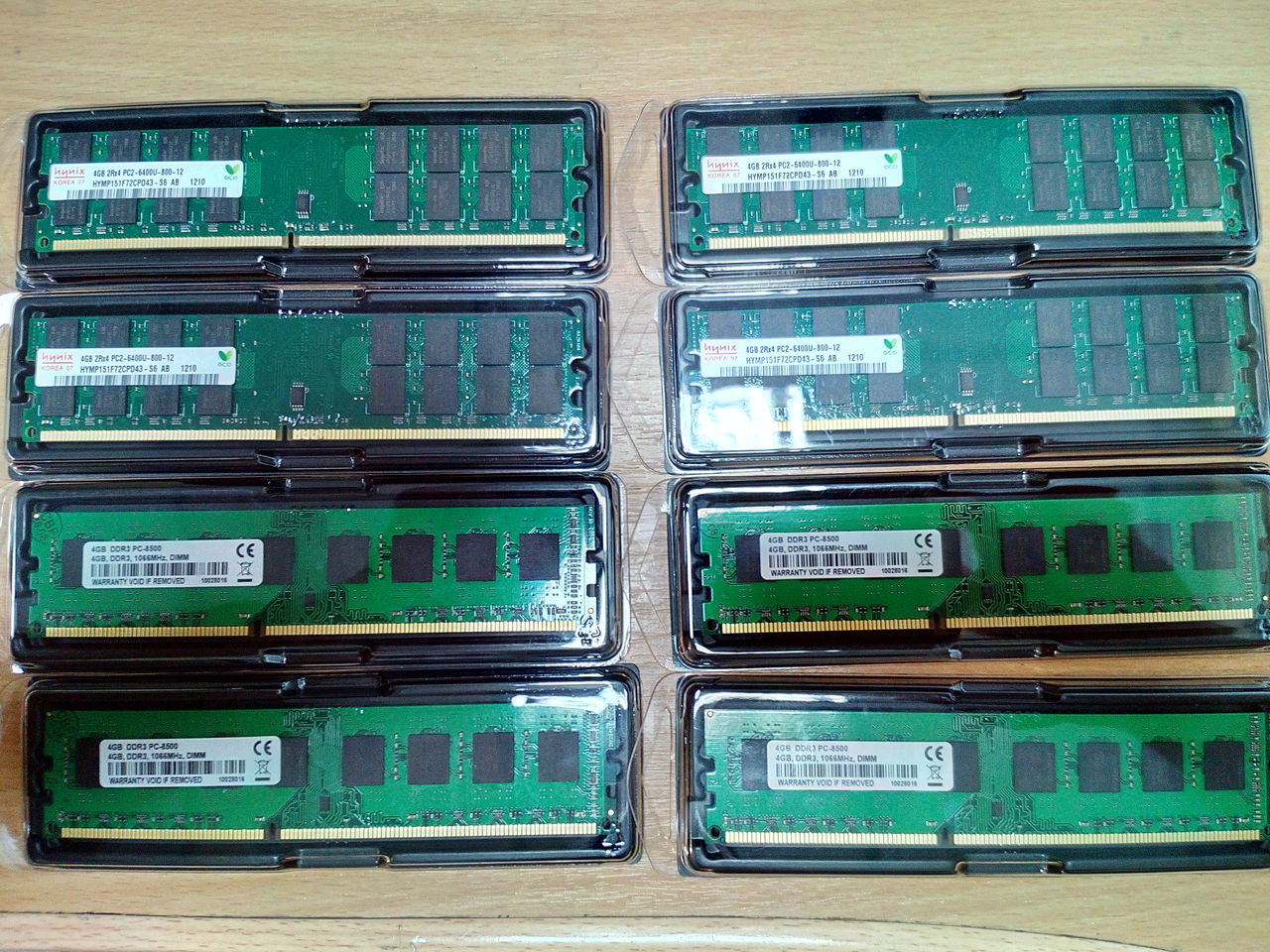 DDR2:DDR3 4Gb AMD