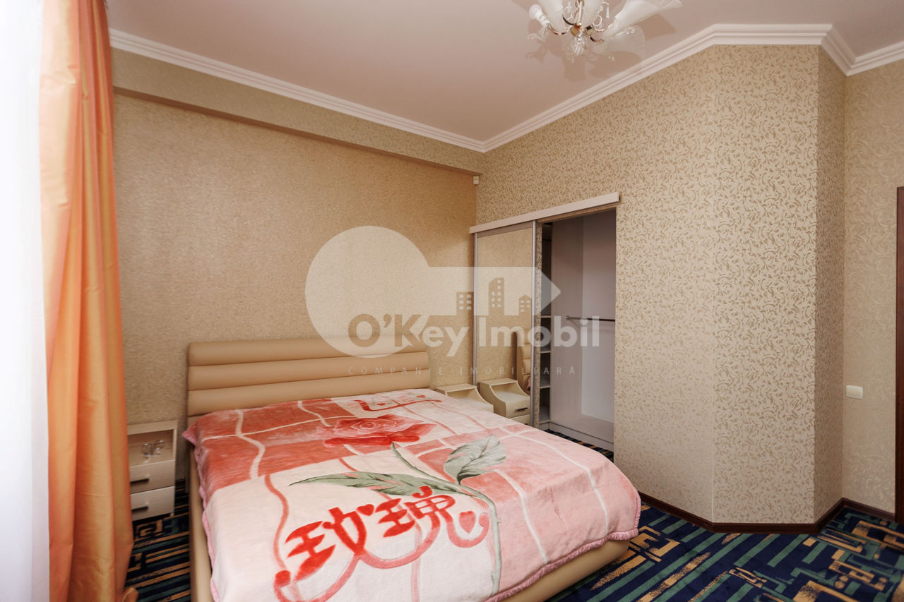 Chirie! Apartament cu 3 camere + living, 165 mp, Râșcani, 1 200 € foto 3