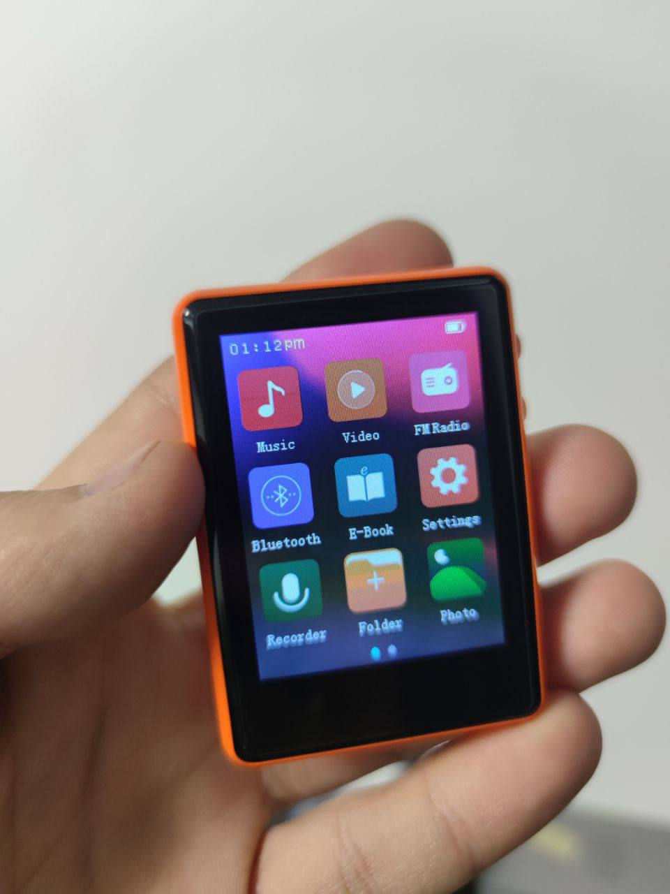 HiFi Flac MP3 Player Mechen Bluetooth 5.0, 2.4" Touch Display 32GB+128Gb Slot. Original! фото 4