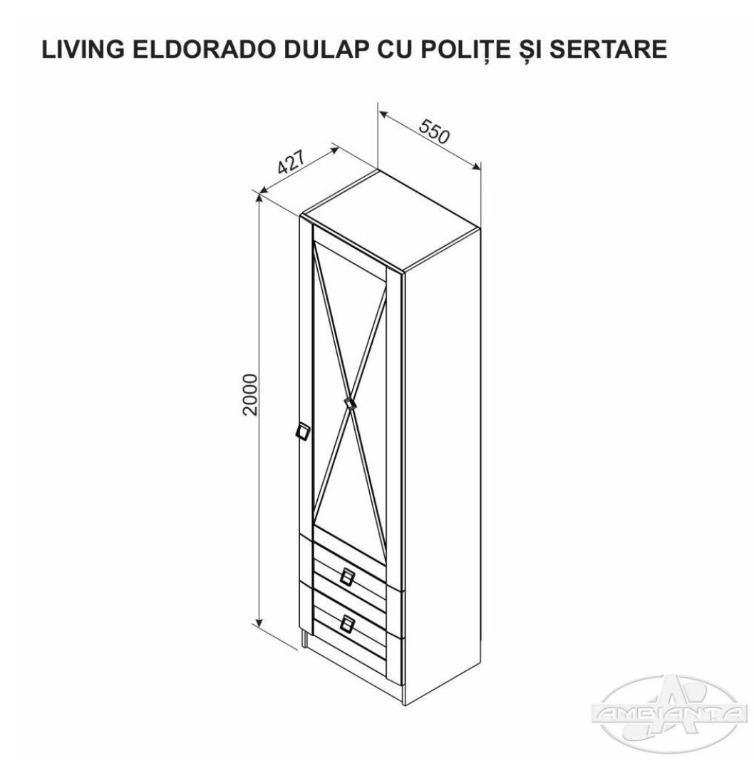 Living Eldorado. Calitate inalta, design modern. Va oferim livrare in toata moldova. Cronix.md foto 6