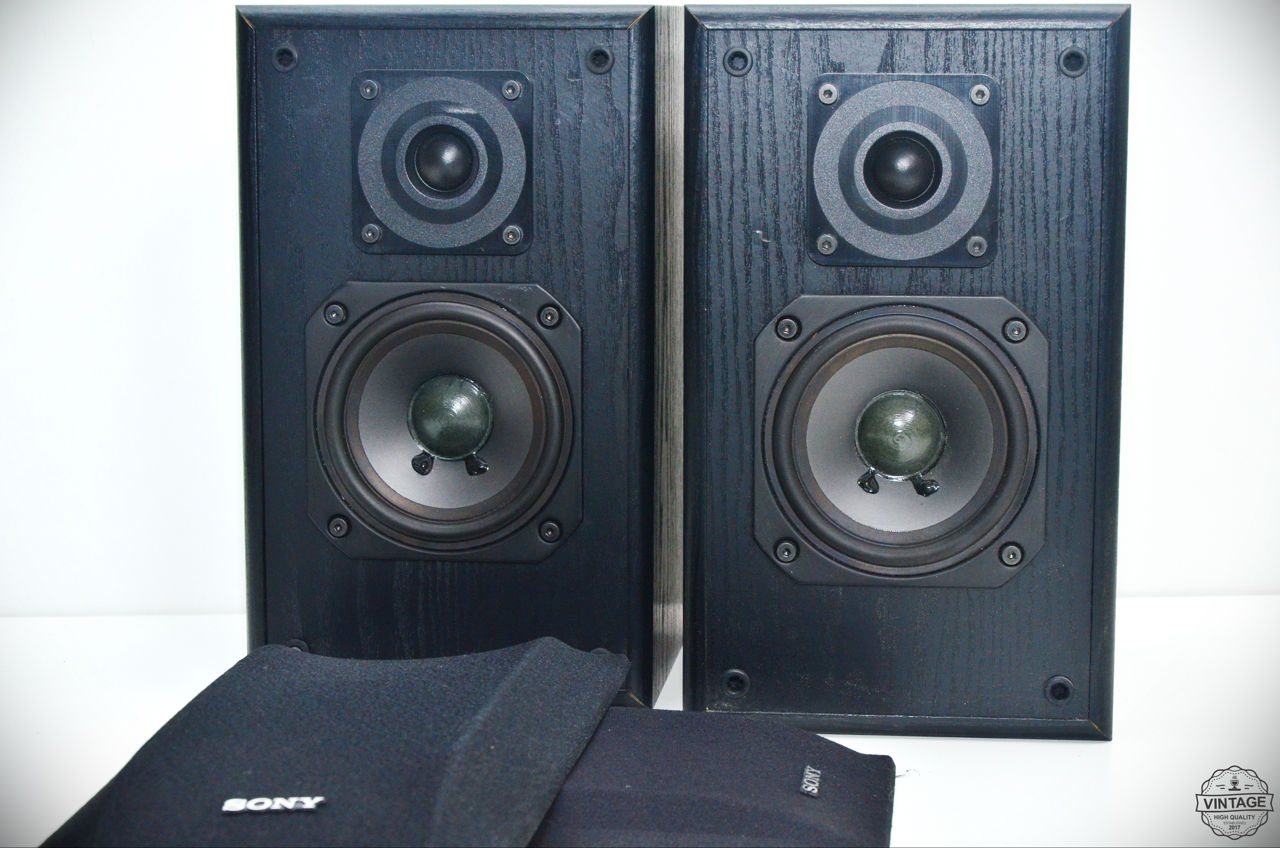 SONY Hi-Fi Stereo System стерео система с проигрывателем винила и колонками фото 11