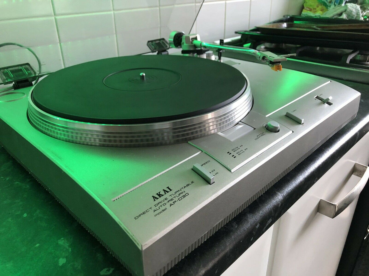 Akai AP-D30 Direct Drive Semi-Automatic Turntable фото 7