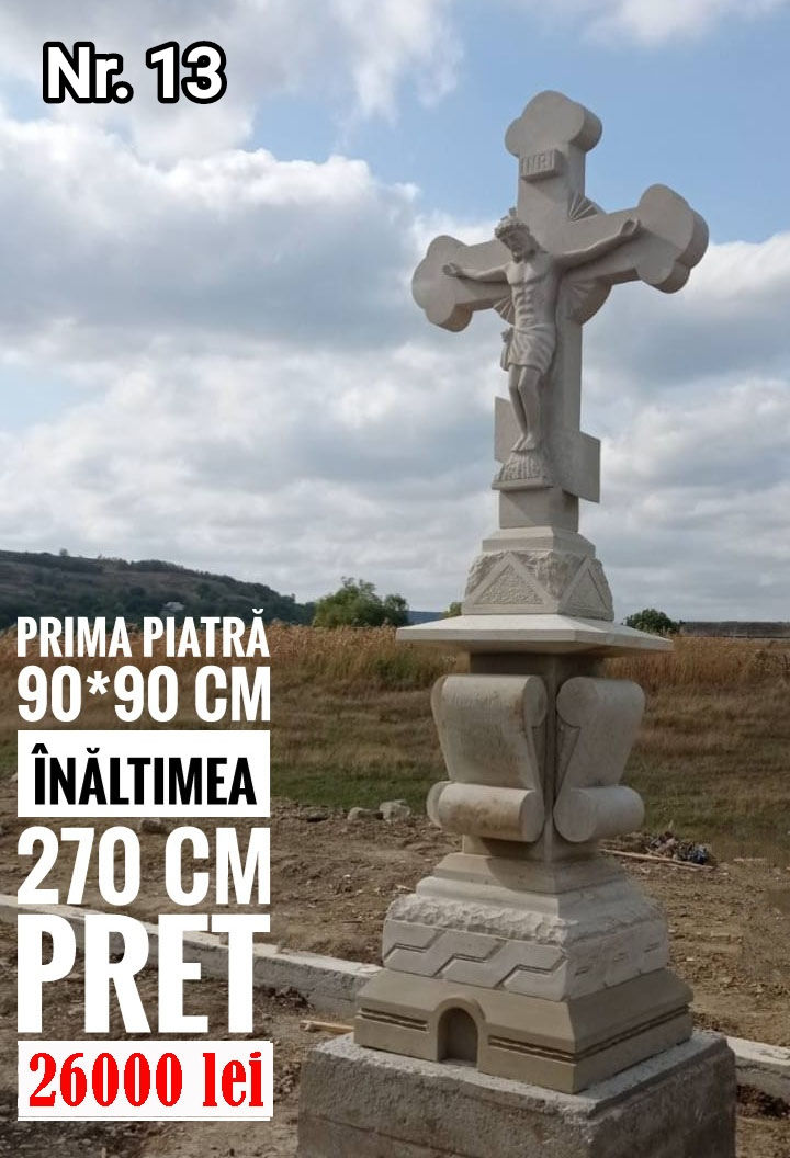 Răstigniri din piatră de Cosăuți foto 6