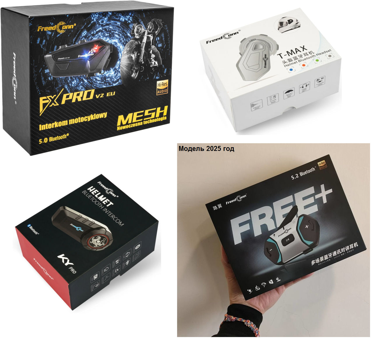Гарнитура FreedConn. Мотоцикл-Велосипед фото 5