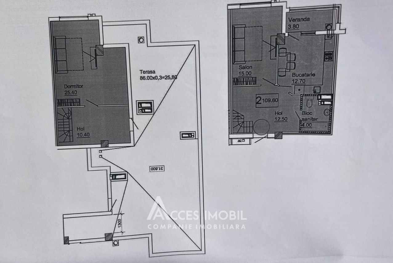 Apartament cu 3 camere, 149 m², Ciocana, Chișinău foto 2