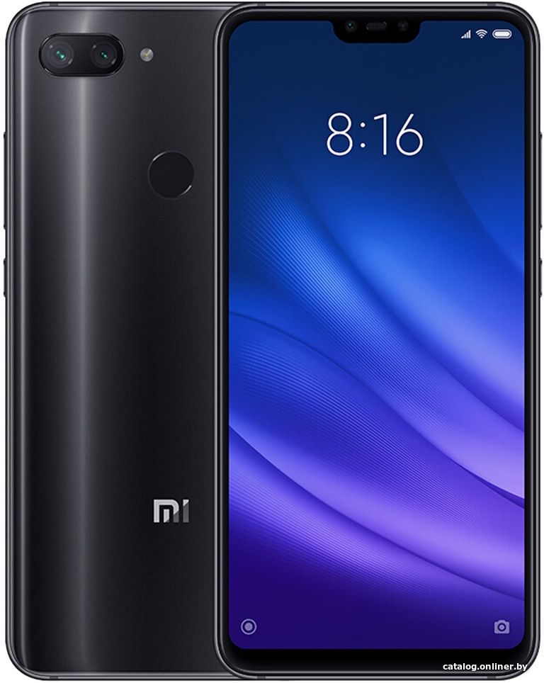 Xiaomi Mi 8 lite 4gb/64gb чёрного цвета, запечатан в коробке - 3800L
