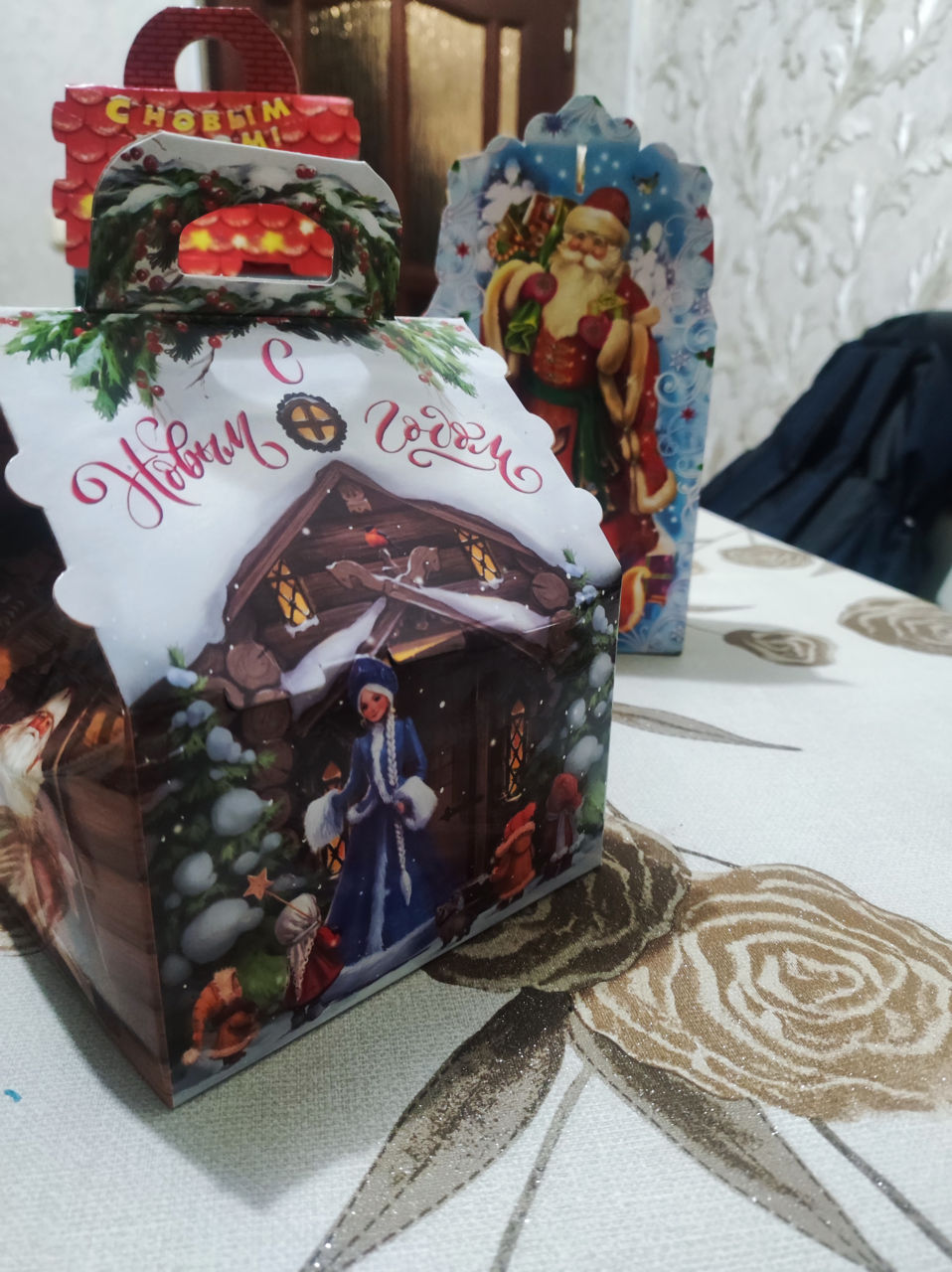 Новогодние упаковки для конфет
