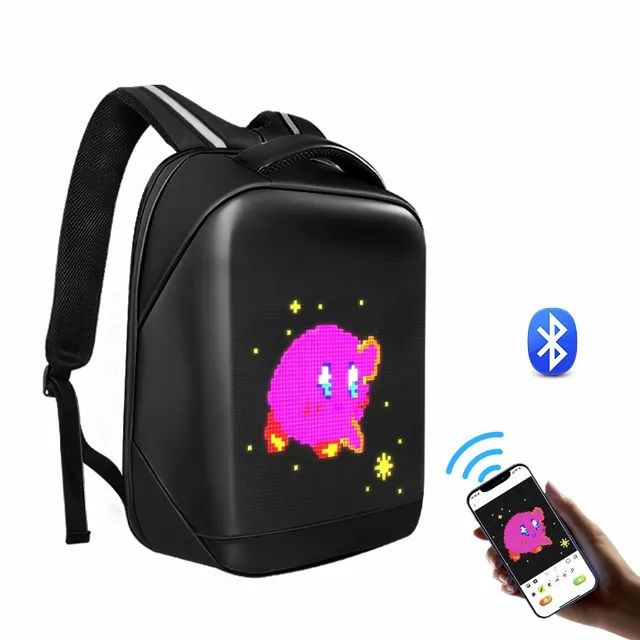Rucsac LED ecran  foto 1