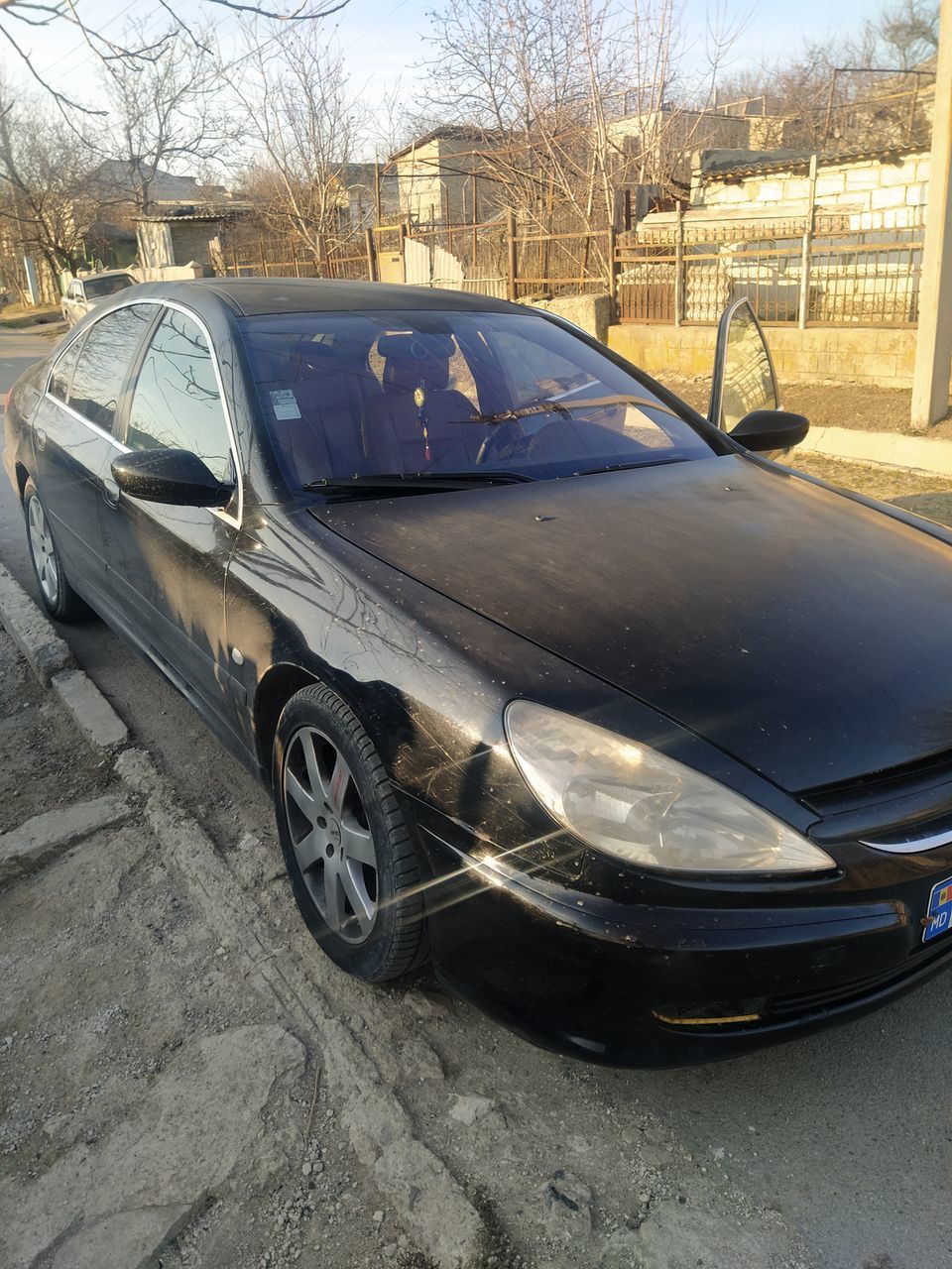 Стекло фары peugeot 607