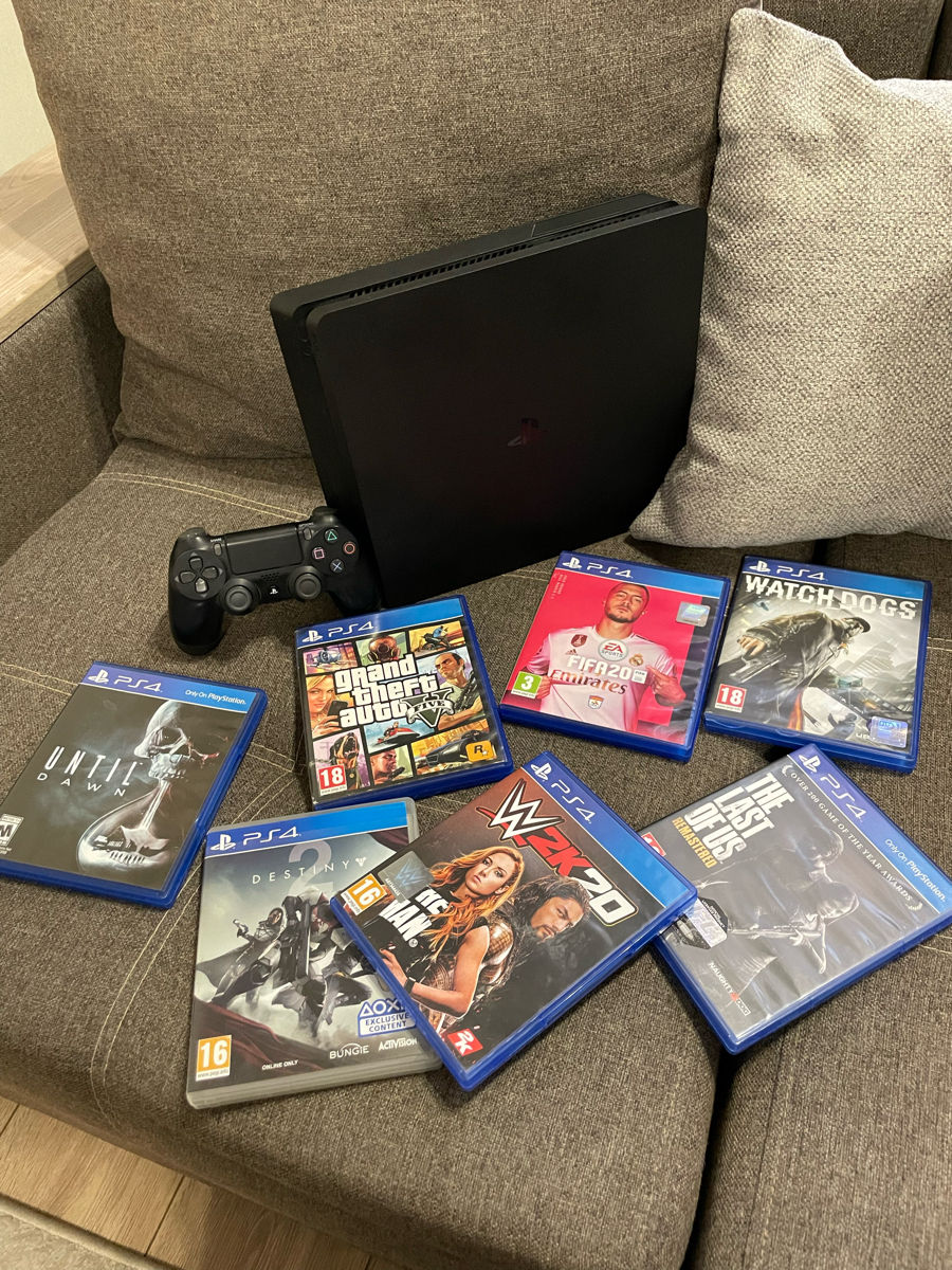 Playstation 4 Slim + Jocuri
