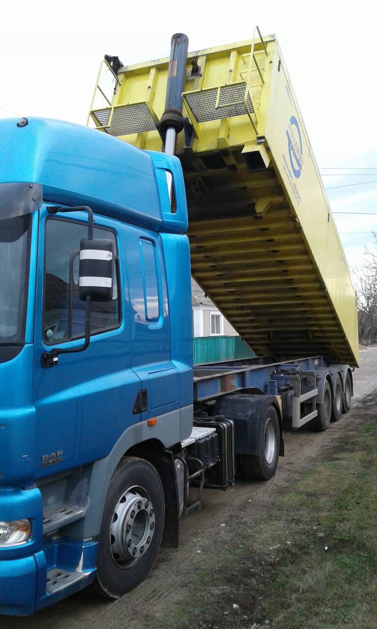 Полуприцеп-самосвал 36 куб. + Daf СF85.430