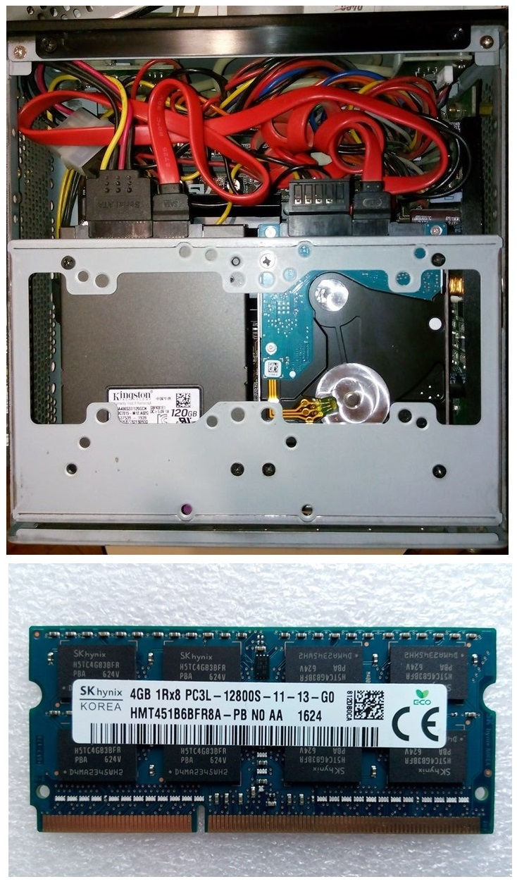 мини компьютер HDD 1Tb/SSD 120Gb,эконом 60 вт/ч, компактный, бесшумный в дом,  бар, офис, магазин