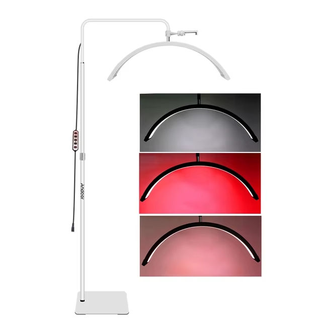 Lampa cosmetica, extensii gene (Moon Light) terapeutica foto 0