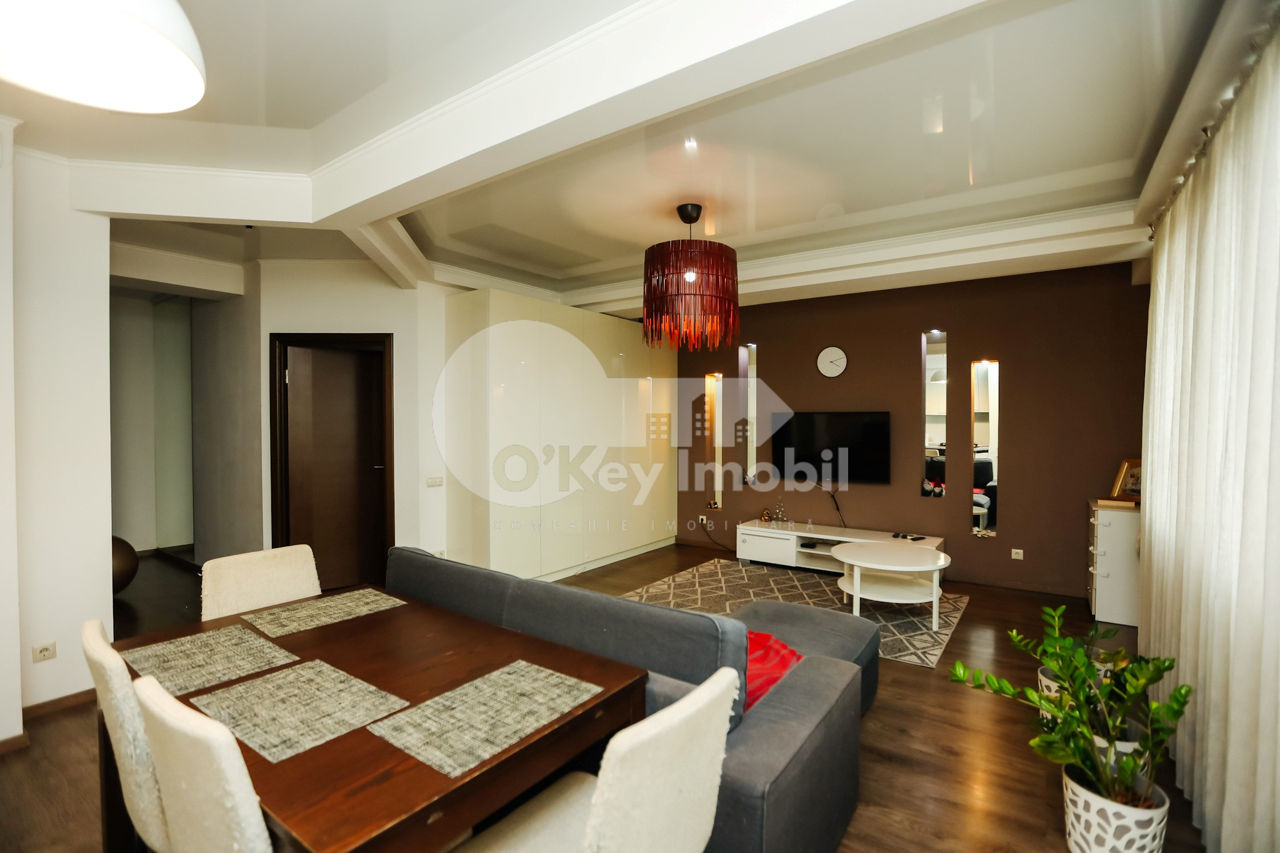 Apartament cu 2 camere, 55 m², Centru, Chișinău foto 3