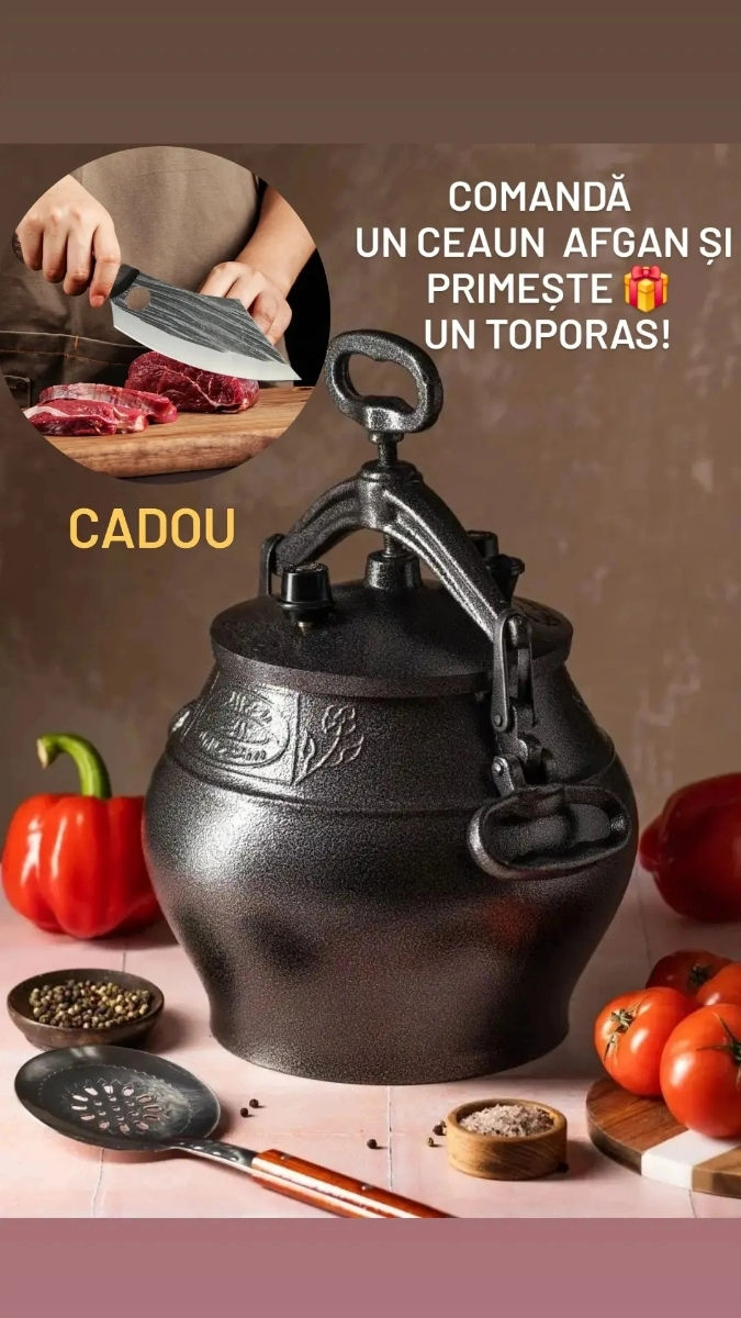 Ceaun afgan + cadou un toporaș! livrare gratuita! foto 1