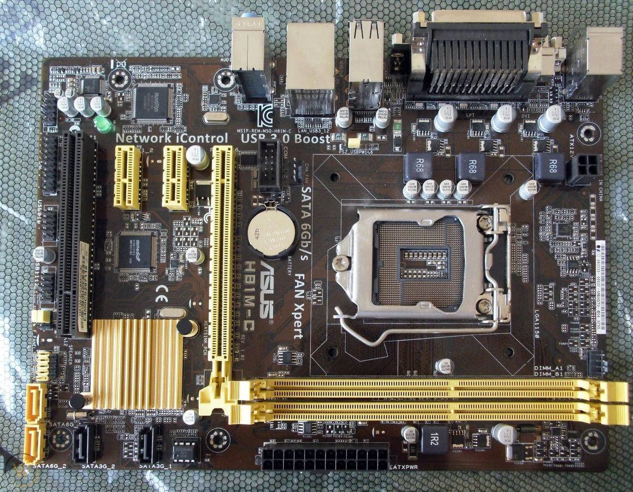 ASUS H81MC motherboard LGA1150 Socket