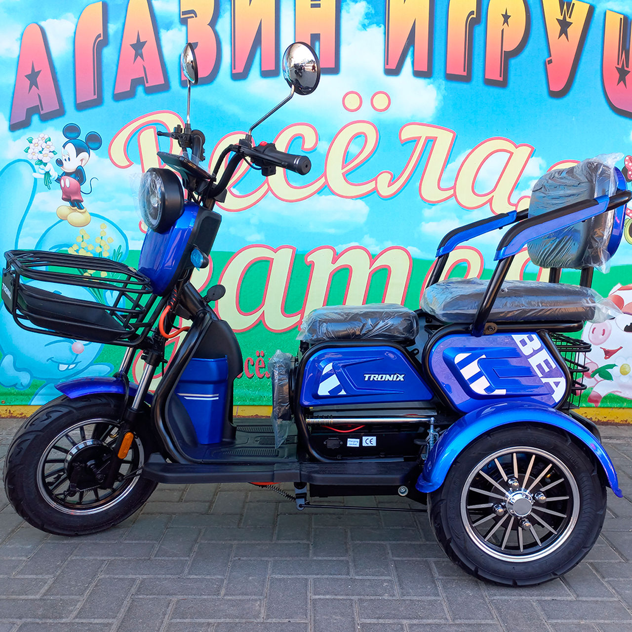 E-scooter трехколесный tronix4. гарантия. бесплатная доставка. foto 4