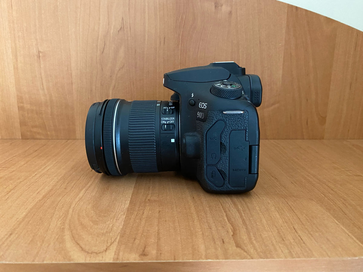 Canon EOS 90D body + Объектив Canon EF-S 10-18mm f/4.5-5.6 IS STM