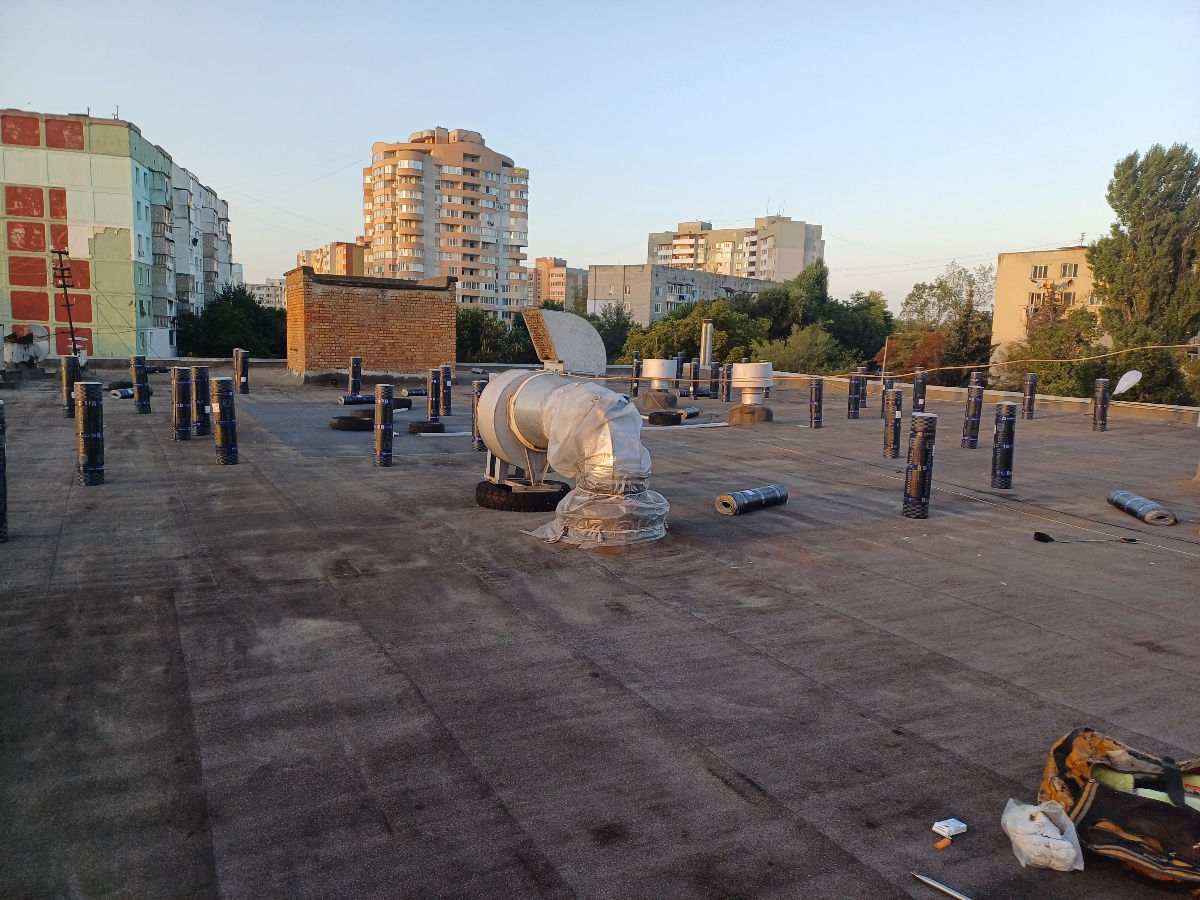 Reparația acoperișului plat .Ремонт кровли. Быстро и качественно. foto 5