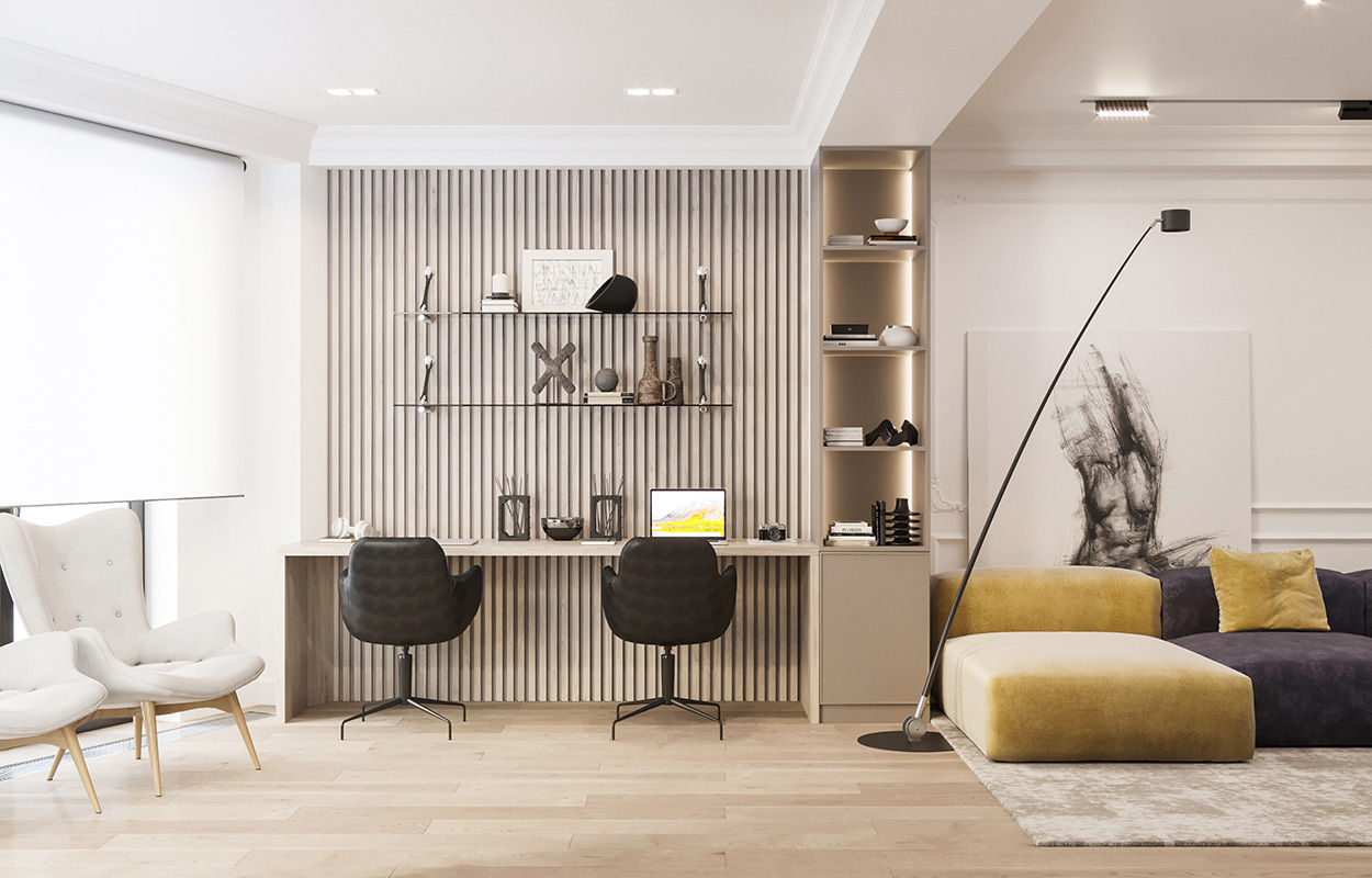 Design interior/ stil modern/ 107m2/ proiecte/ dormitoare/ decor/ arhitectură/ apartament foto 2